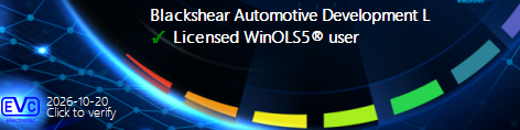Licensed WinOLS user — click to verify